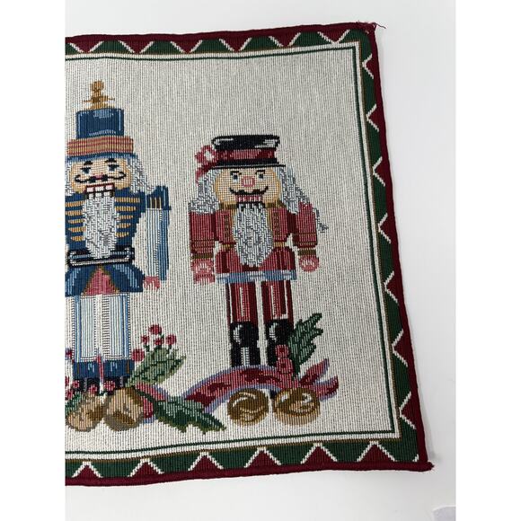 Nutcracker Christmas Placemat Vintage Style 16.5 x 13 Made in USA Holiday Decor - Picture 4 of 9